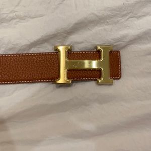 “H.hermes”brown belt